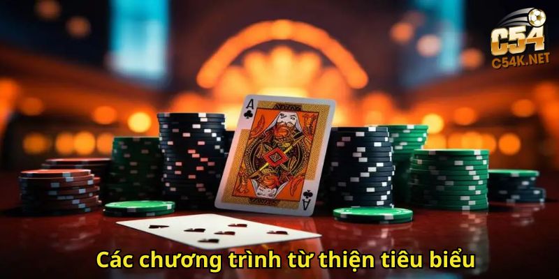Các chương trình từ thiện tiêu biểu