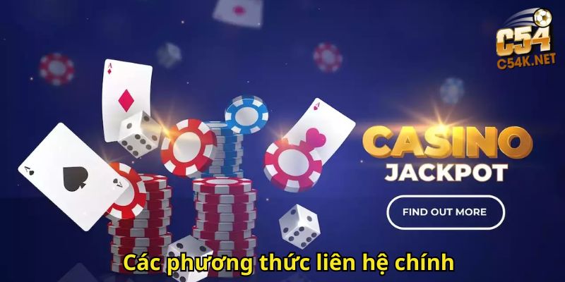 Các phương thức liên hệ chính