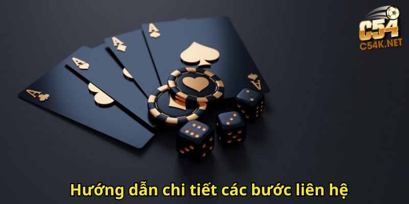 Hướng dẫn chi tiết các bước liên hệ