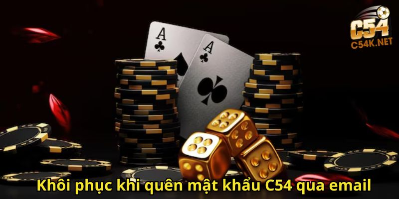Khôi phục khi quên mật khẩu C54 qua email