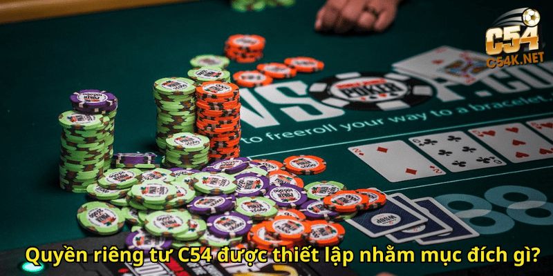 Quyền riêng tư C54 được thiết lập nhằm mục đích gì