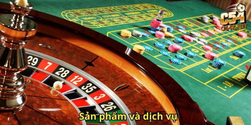 Sản phẩm và dịch vụ